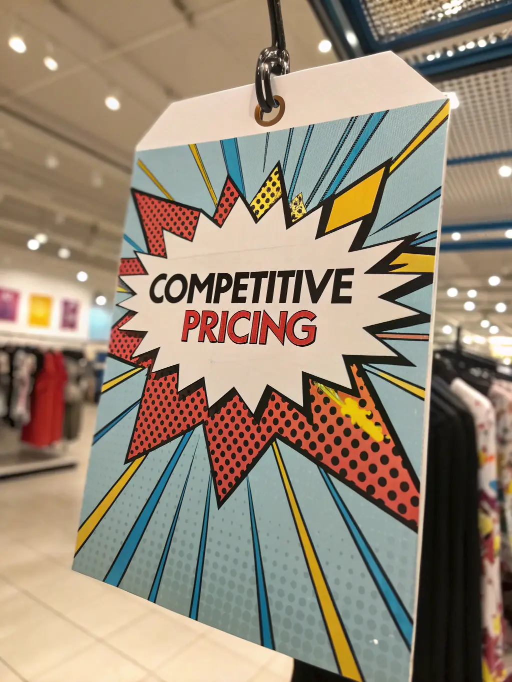 A graphic depicting a price tag with a downward arrow, indicating competitive and affordable pricing.